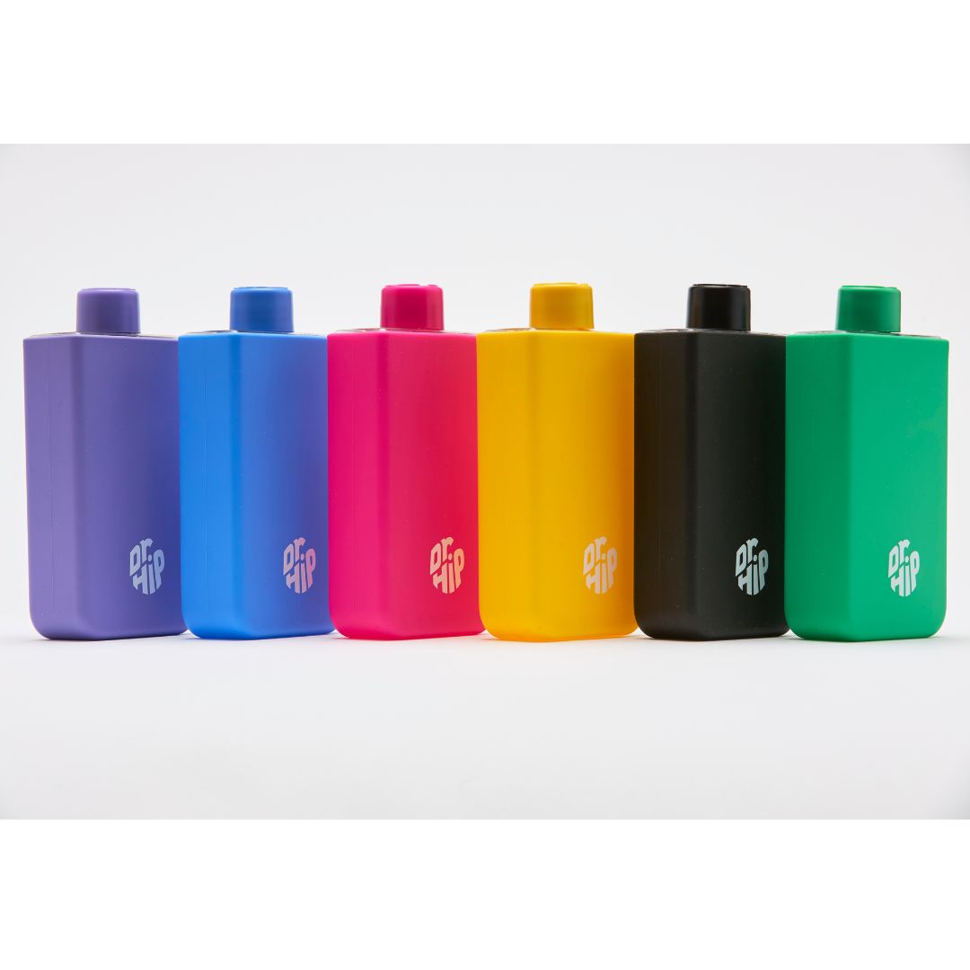 DR-10 Dr Hip Flask (Clover/Green) - 10oz / 295ml
