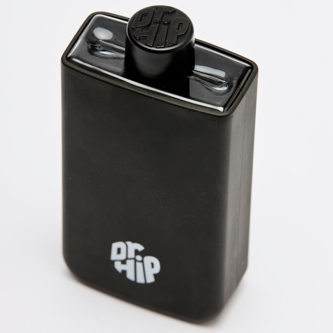 DR-10 Dr Hip Flask (Jet/Black) - 10oz / 295ml