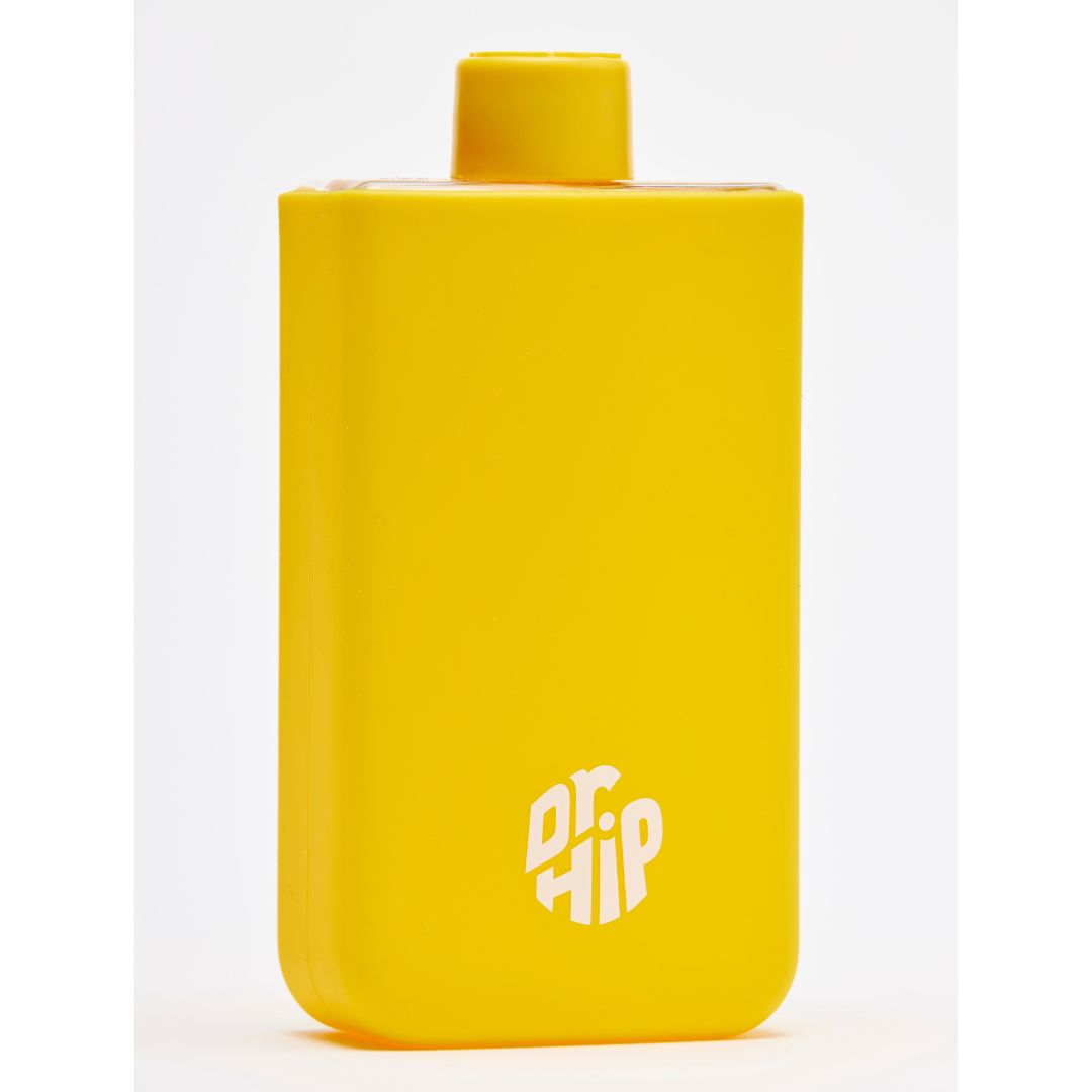 DR-10 Dr Hip Flask (Ray/Yellow) - 10oz / 295ml