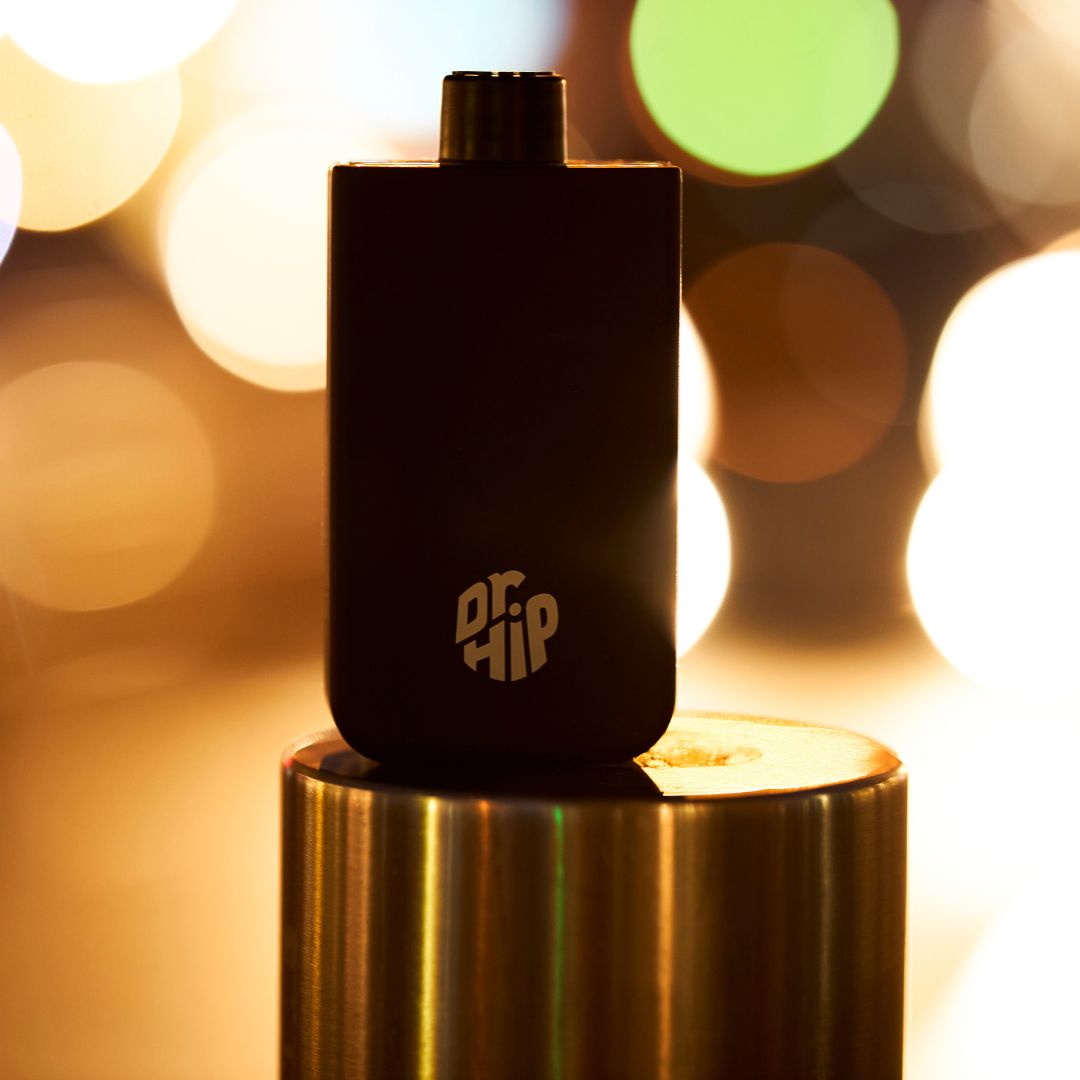 DR-10 Dr Hip Flask (Jet/Black) - 10oz / 295ml