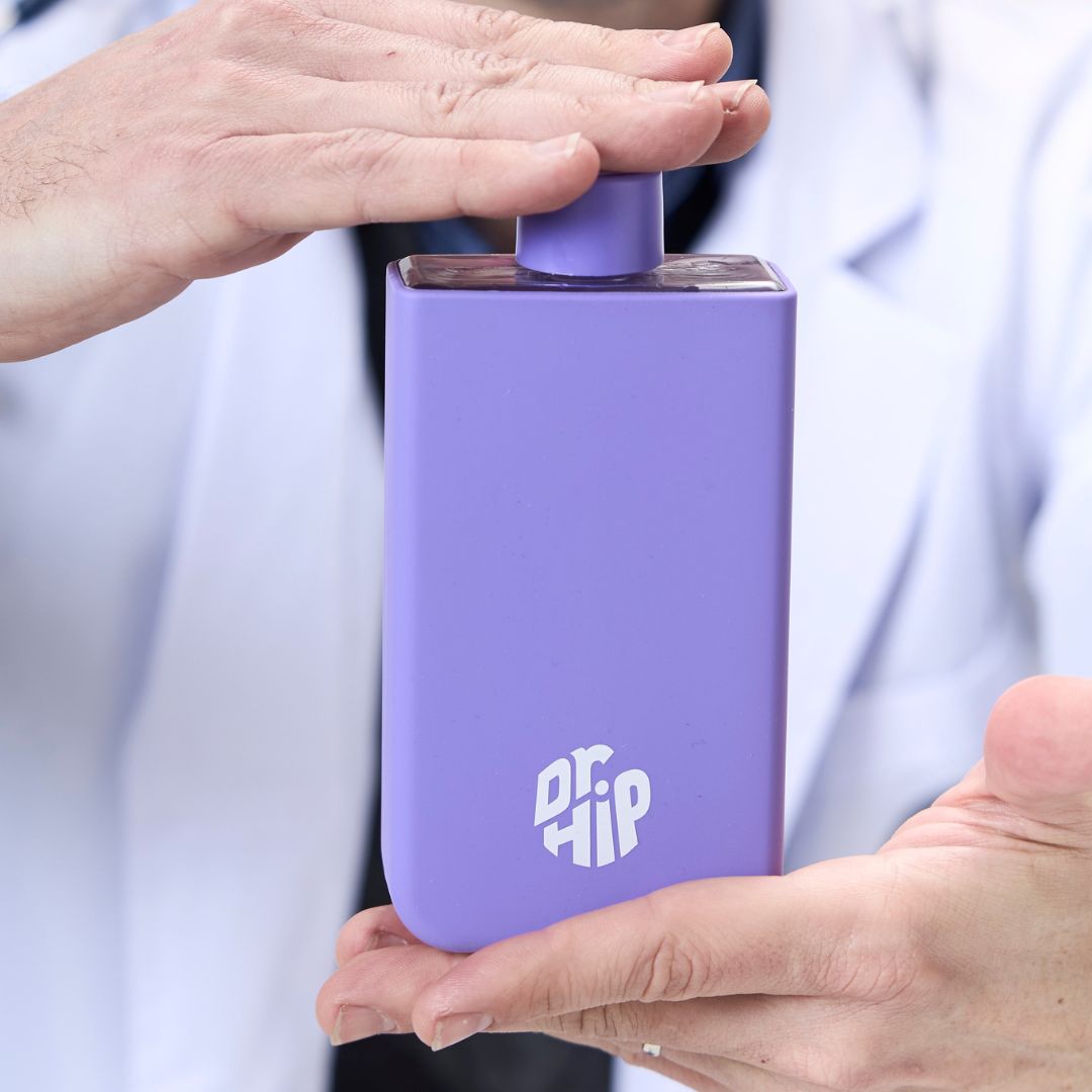 DR-10 Dr Hip Flask (Iris/Purple) - 10oz / 295ml