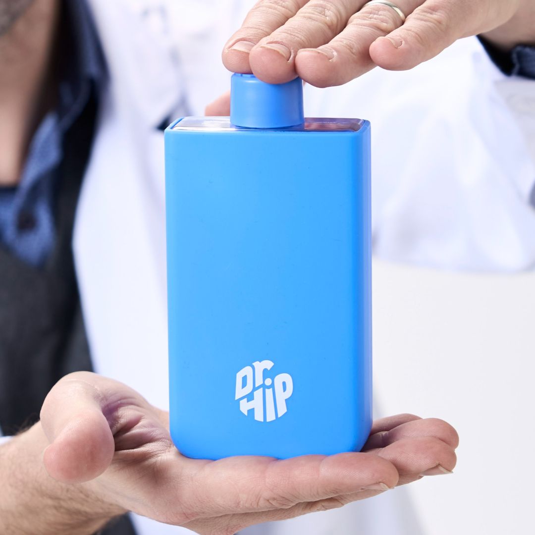 DR-10 Dr Hip Flask (Dodger/Blue) - 10oz / 295ml